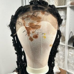 Lace font locs wig
